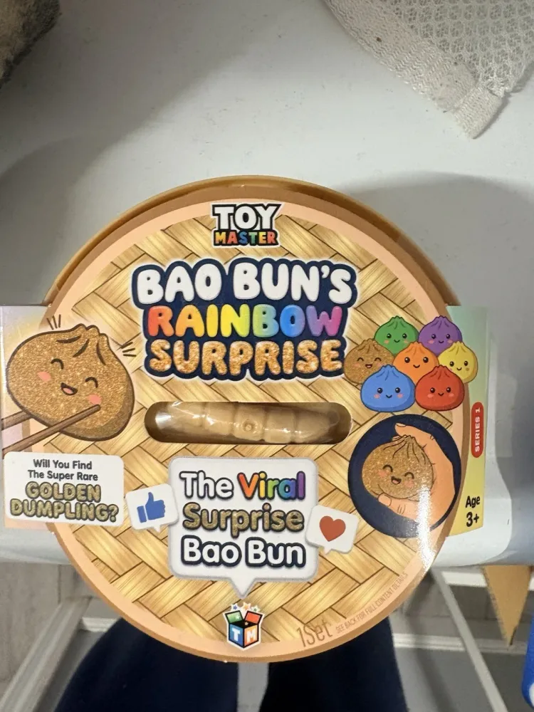 Viral Surprise Bao Bun Rainbow Mystery Dumpling Gold Series Squishy