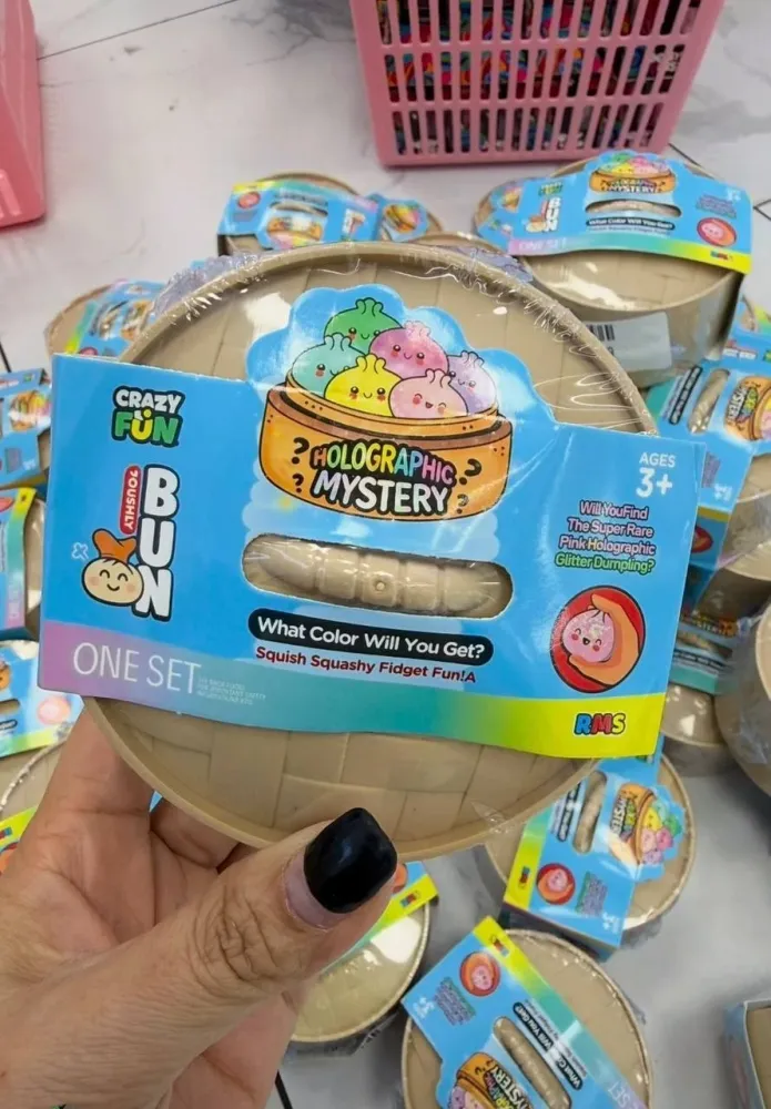 Viral Squishy Bun Rainbow Mystery Dumpling