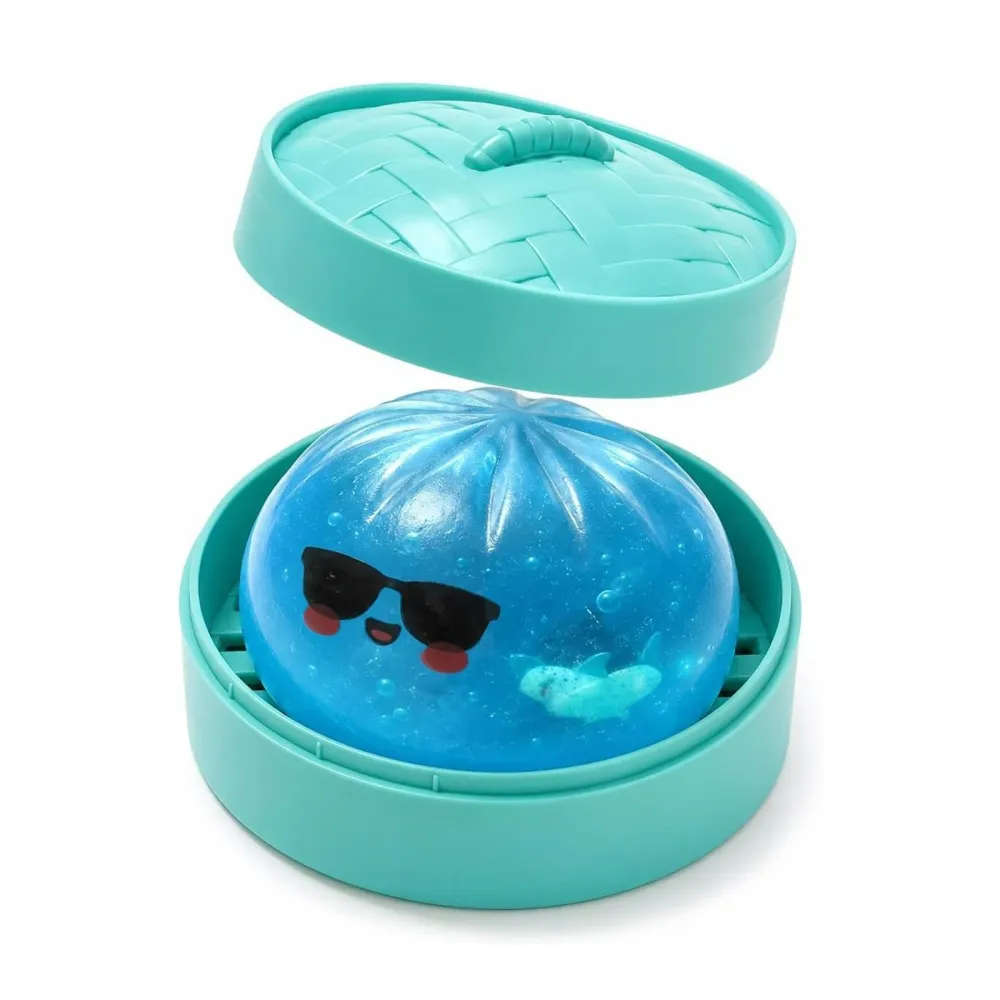 Shark Edition Mystery Dumpling Squishies Glitter Set