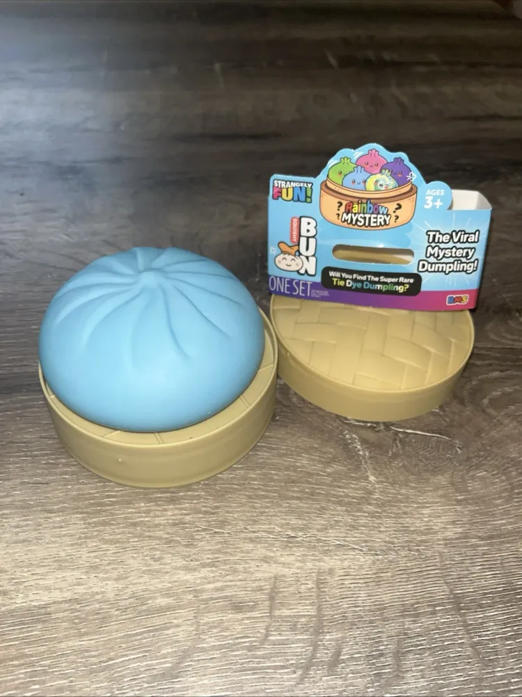Rainbow Mystery Dumpling Squishy