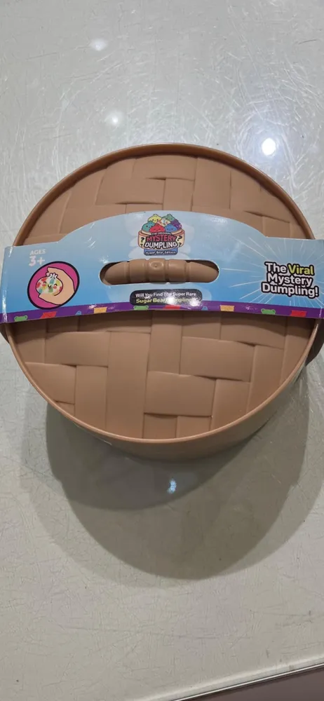 Rainbow Mystery Glitter Gel Dumpling Squishy (XL)