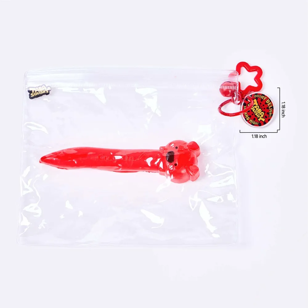 Red Crayon Taba Squishy — photo 6