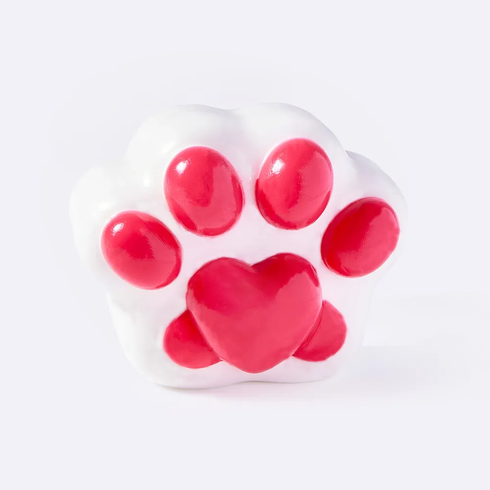Red Heart Cat Paw