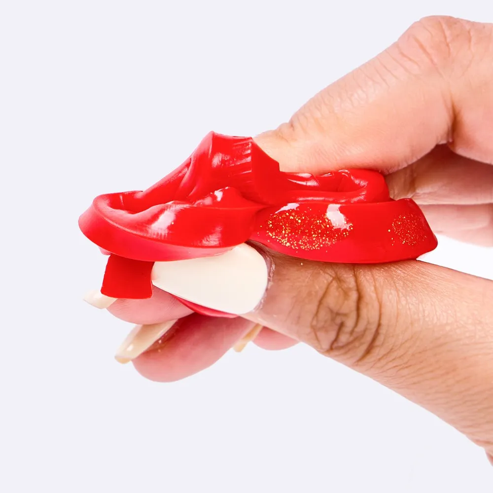 Red Triangle Ruler Taba Squishy — photo 3