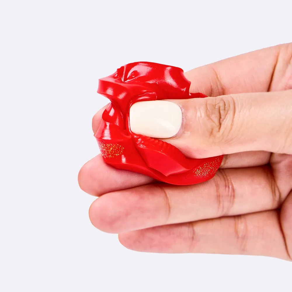 Red Triangle Ruler Taba Squishy — photo 4