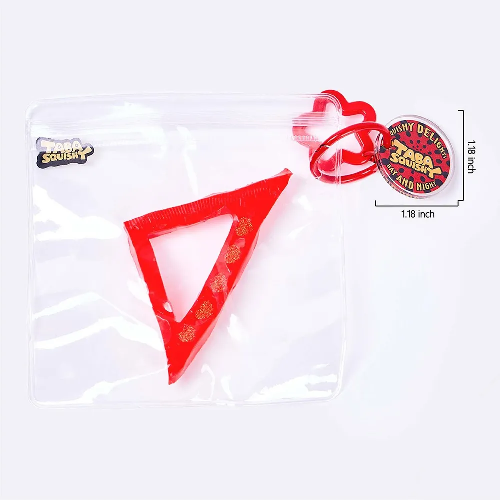 Red Triangle Ruler Taba Squishy — photo 6