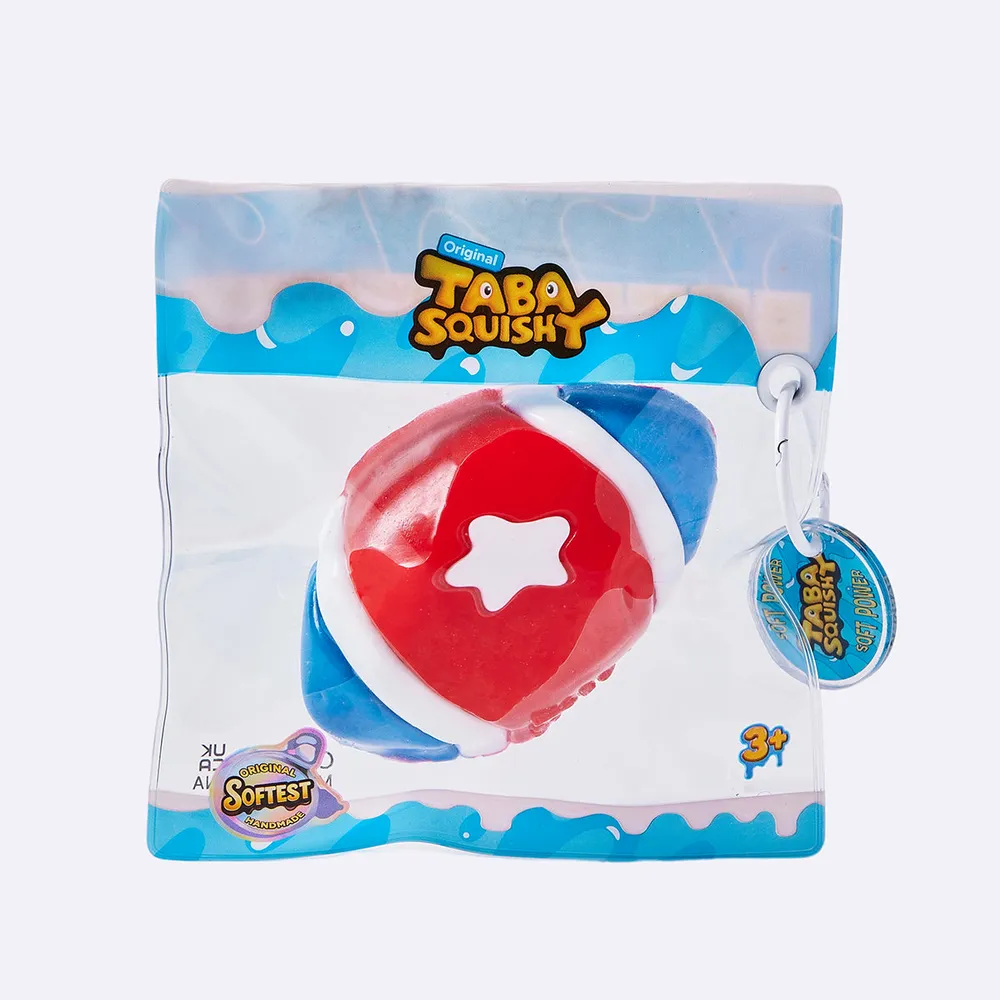 Red, White & Blue Football Taba Squishy — photo 3