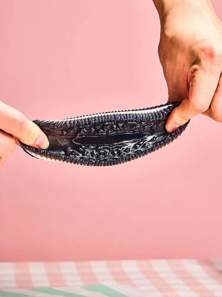 Regular Black-white Cookie Sandwich Taba Squishy — photo 3
