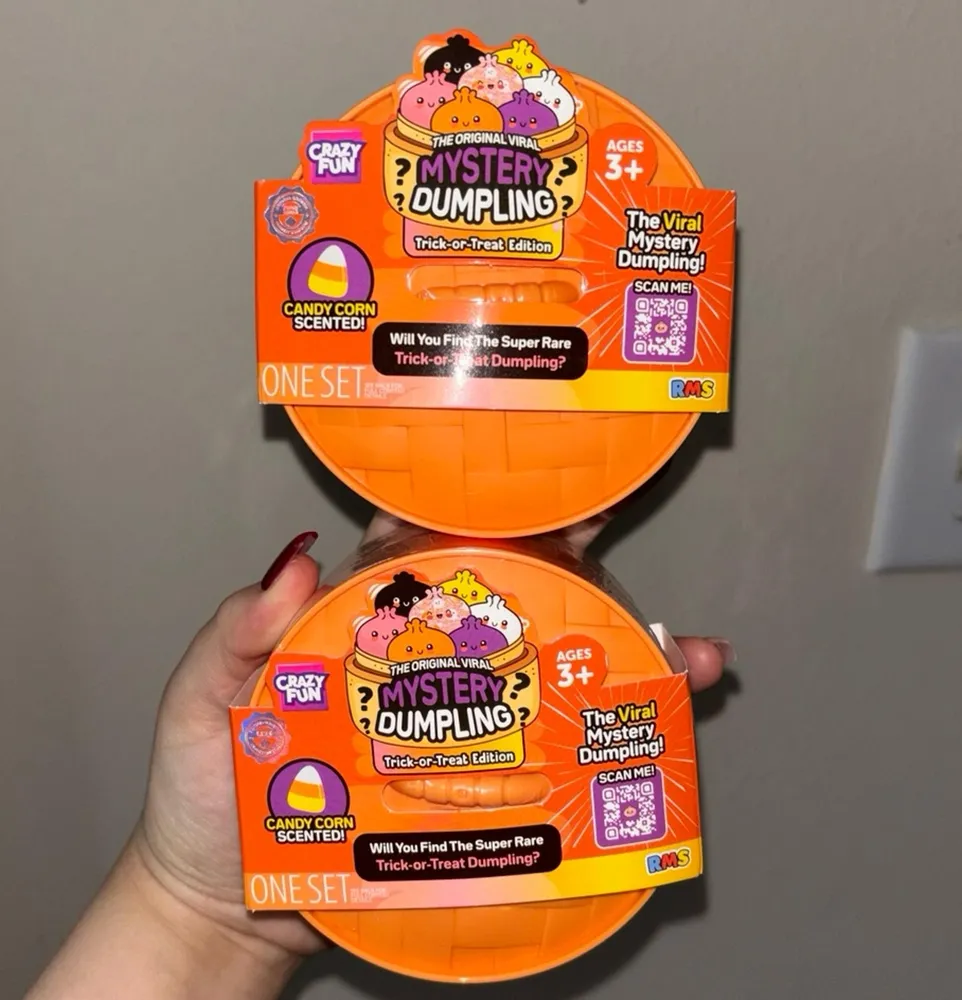 RMS Candy Corn Trick or Treat Halloween Dumplings
