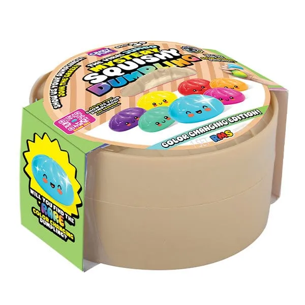 RMS Color Change Mystery Big Bao Bun 7" Dumpling Squishy Fidget Toy