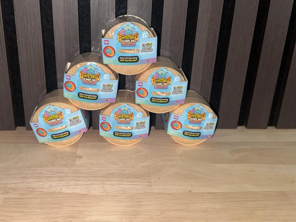 RMS Crazy Fun Mini Squishy Mystery Dumpling Glitter Edition