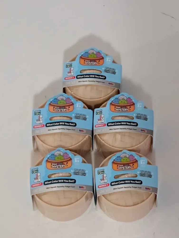RMS Crazy Fun Mini Squishy Mystery Dumpling Bun Blind Box