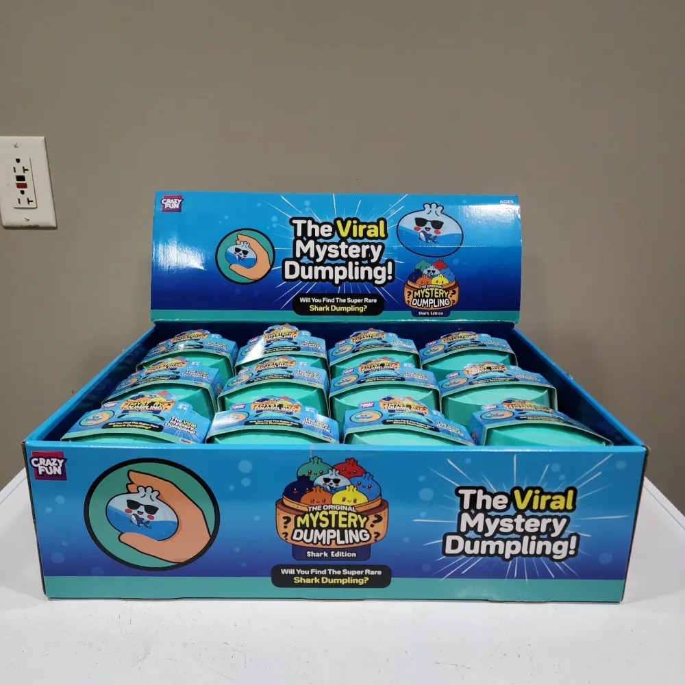 RMS Crazy Fun Squishy Bun Shark Edition