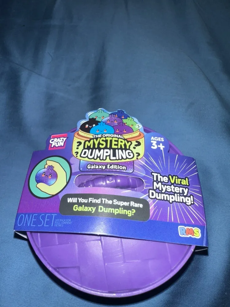 RMS Galaxy Mystery Squishy Bun Dumpling Purple