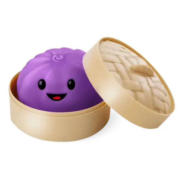 RMS Mystery 3-Pack Bao Bun Dumpling Squishy Fidget Toys — photo 2