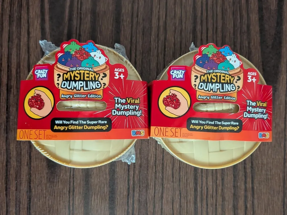 RMS Mystery Dumpling Angry Glitter Edition Squishy