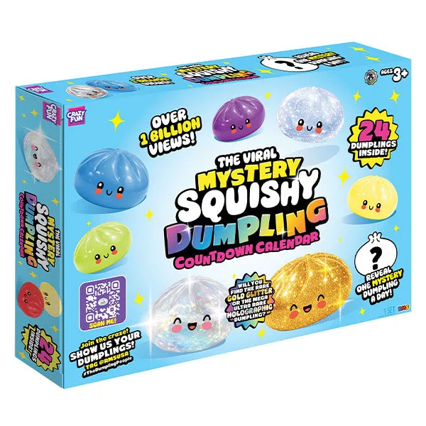 RMS Mystery Dumpling Bao Bun Fidget Squishy 24-Day Countdown Calendar