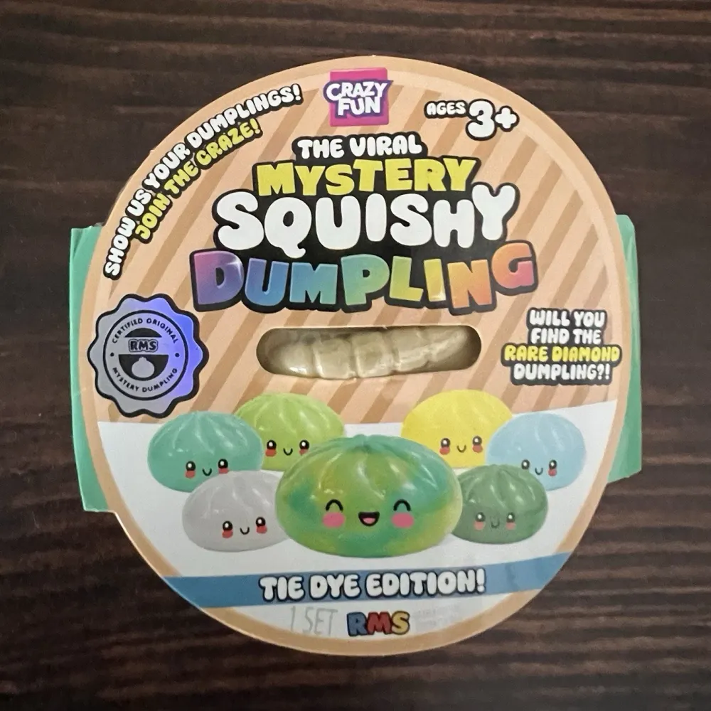 RMS Mystery Squishy Dumpling Tie Dye Edition