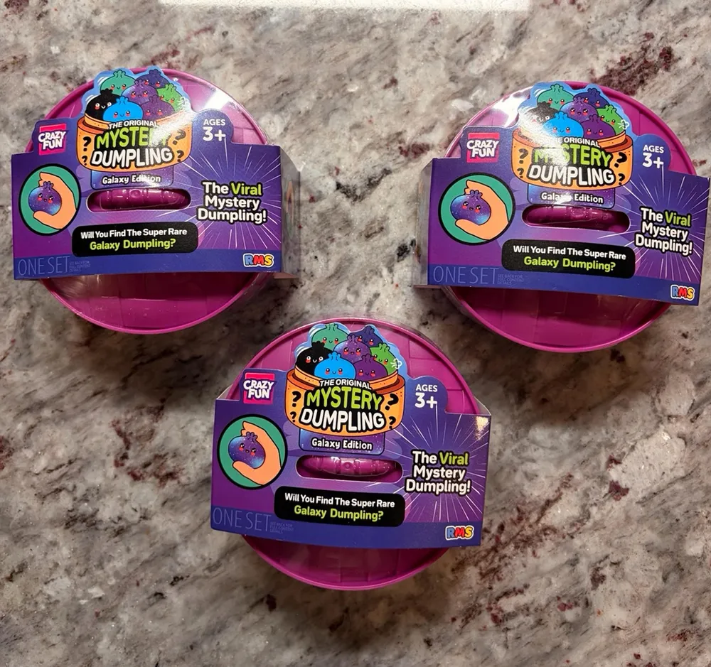 Galaxy RMS Mystery Squishy Dumpling Bundle (3 Pack)