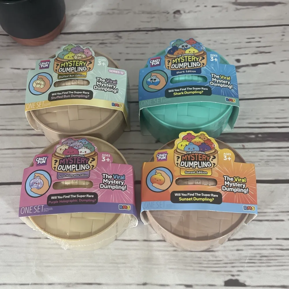 RMS Crazy Fun Mystery Squishy Dumpling Lot