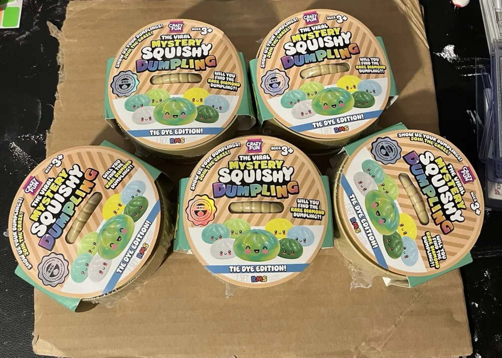 RMS Mystery Squishy Dumpling Tie Dye Edition