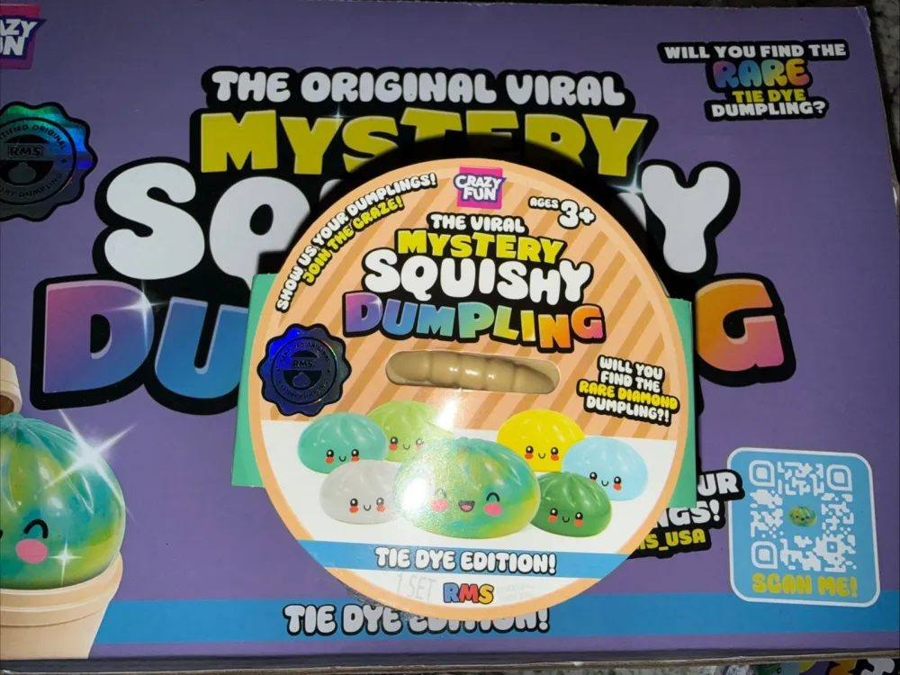 Mystery Squishy Dumpling - Tie Dye Edition