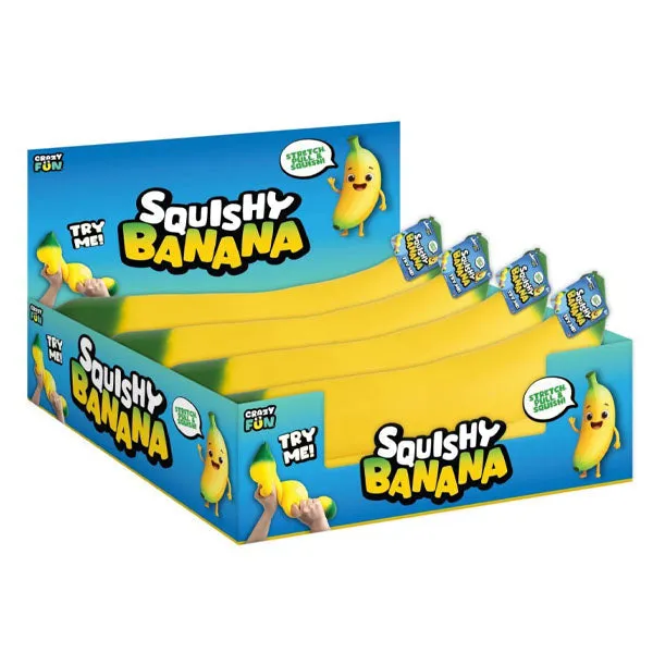 RMS SmushMart Giant 15" Banana Squishy Fidget Toy — photo 4