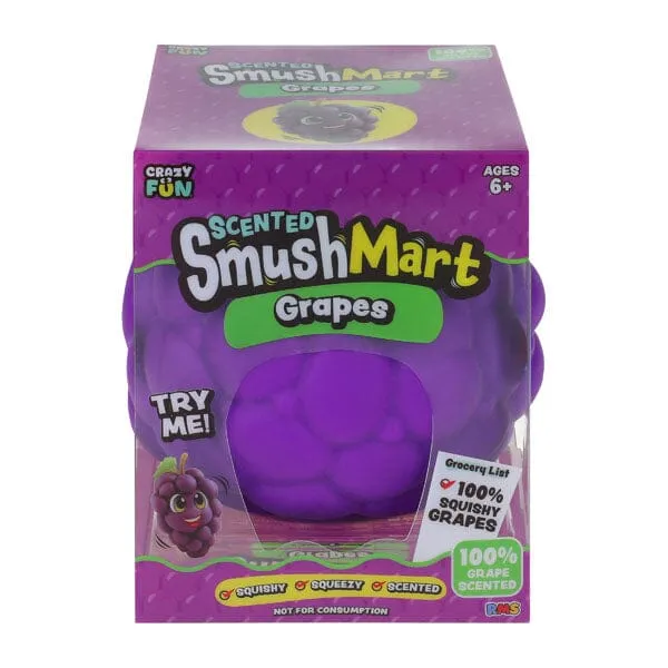 RMS SmushMart Giant Scented Squishy Grape Fidget Toy — photo 3