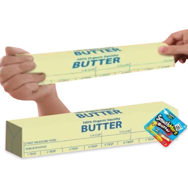 RMS SmushMart Giant Squishy Butter Stick 15" Fidget Toy