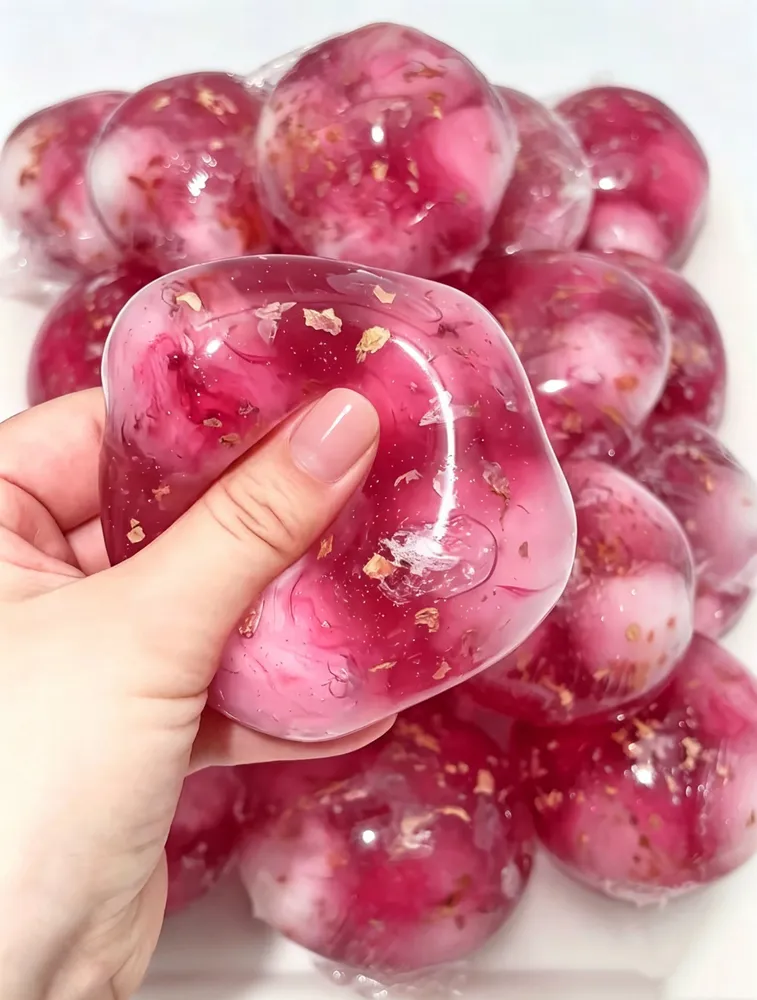 Rose Ember Cracking Ball Stress Ball Squishy Stress Relief Fidget Toy — photo 2