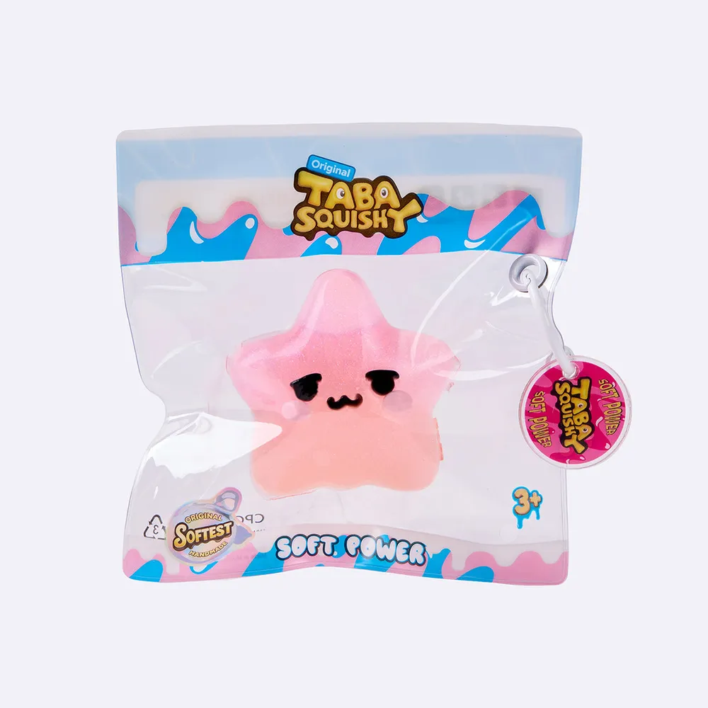 Rose Pink Sassy Star Taba Squishy — photo 3