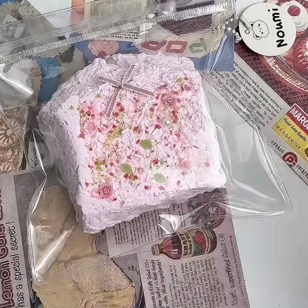 Rose Toast Squishy Stress Relief Decompression Toy — photo 5
