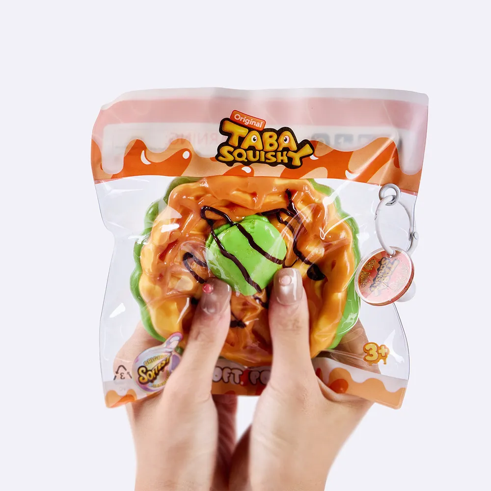 Round Matcha-Filled Waffle Taba Squishy — photo 5