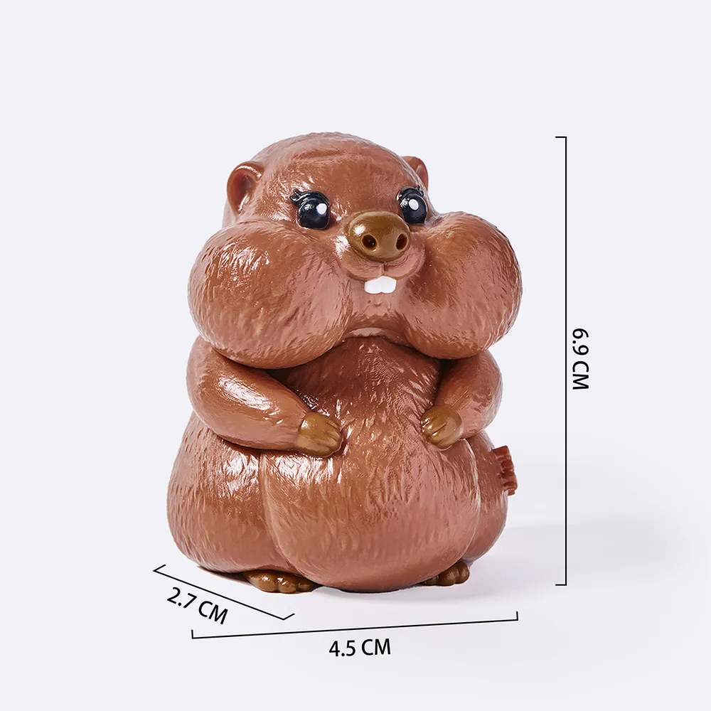Rusty Groundhog Taba Squishy — photo 2