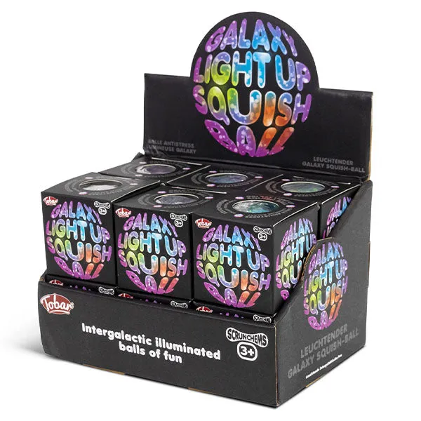 Scrunchems Galaxy Light Up Stress Ball Squishies Fidget Toy — photo 4