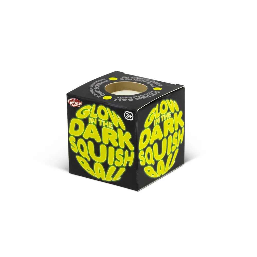Scrunchems Glow In The Dark Squishy Ball Fidget Toy — photo 4