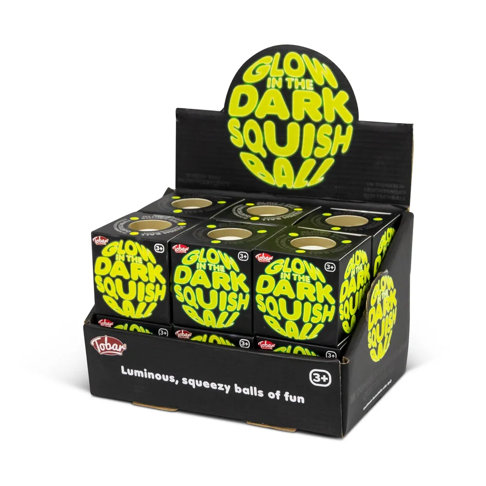 Scrunchems Glow In The Dark Squishy Ball Fidget Toy — photo 5