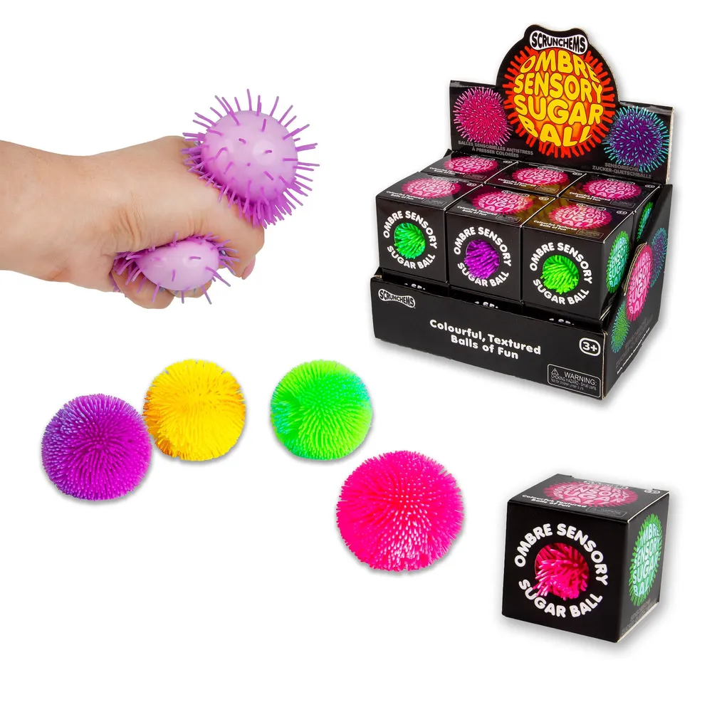 Scrunchems Ombre Sensory Sugar Ball Squishy Fidget Toy — photo 3