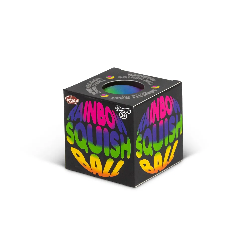 Scrunchems Rainbow Squishy Ball Fidget Toy — photo 2
