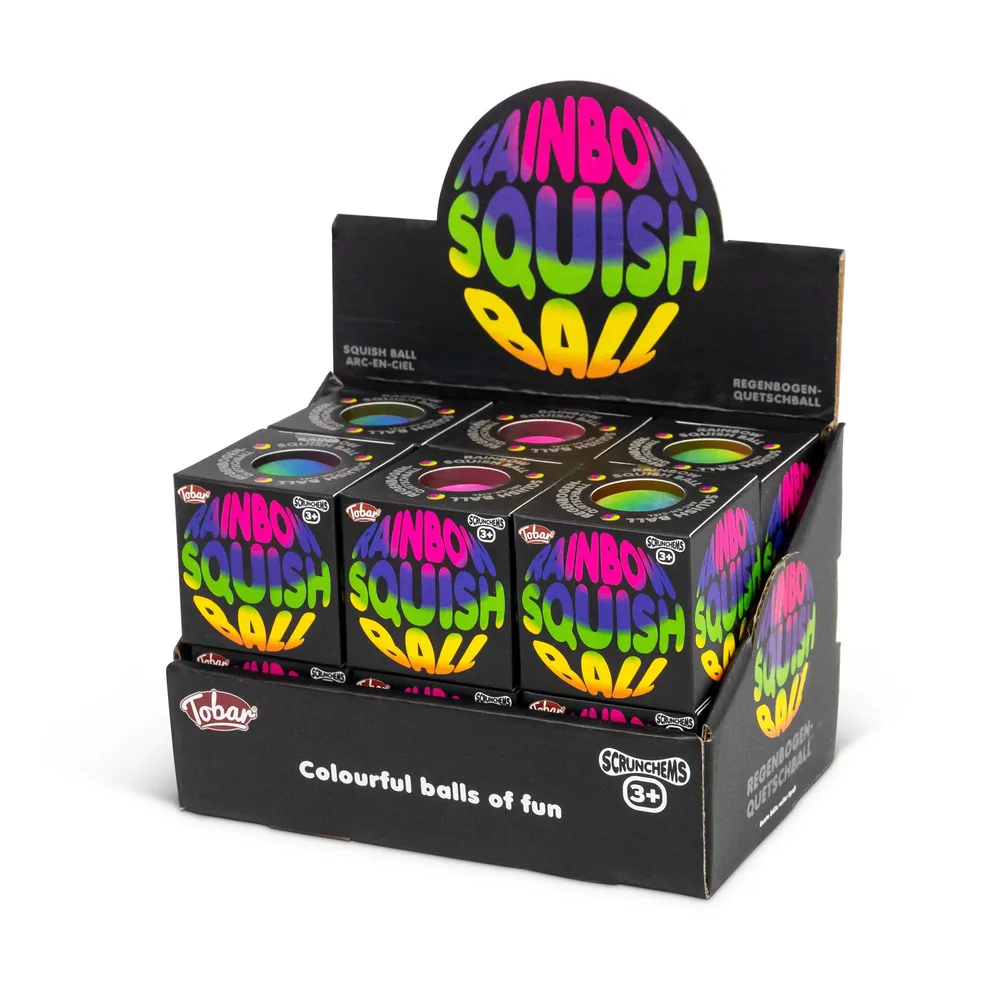 Scrunchems Rainbow Squishy Ball Fidget Toy — photo 6