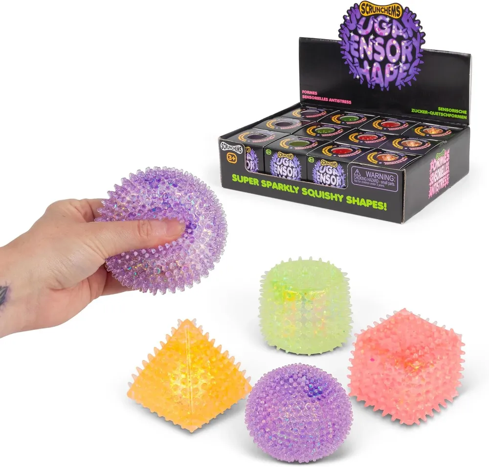 Scrunchems Sensory Sugar Shapes Squishy Fidget Toy — photo 2