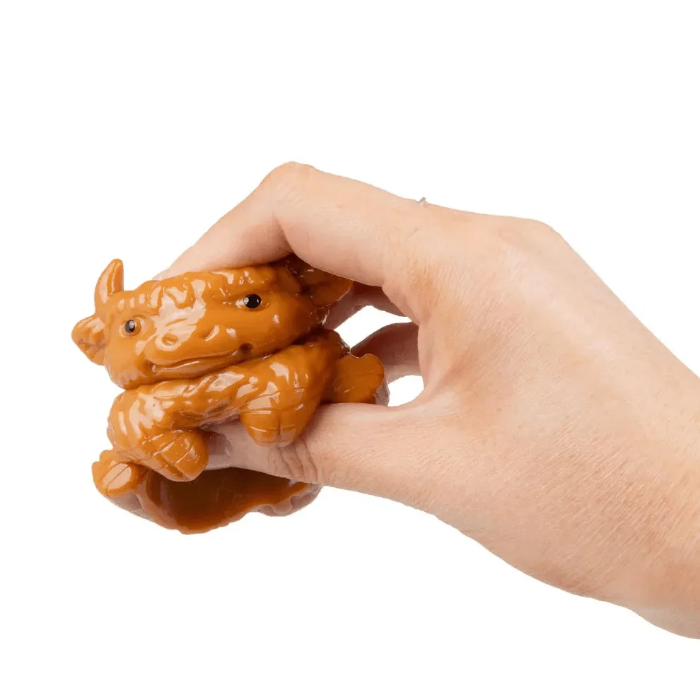Scrunchems Sticky Squishy Highland Cow Fidget Toy — photo 3