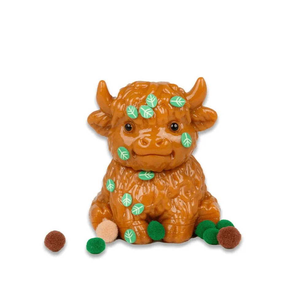 Scrunchems Sticky Squishy Highland Cow Fidget Toy — photo 4