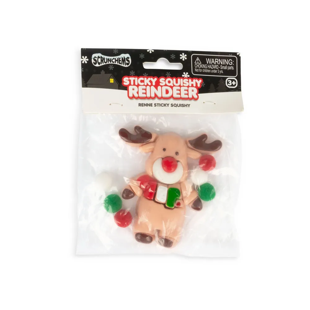 Scrunchems Sticky Squishy Reindeer Fidget Toy — photo 2