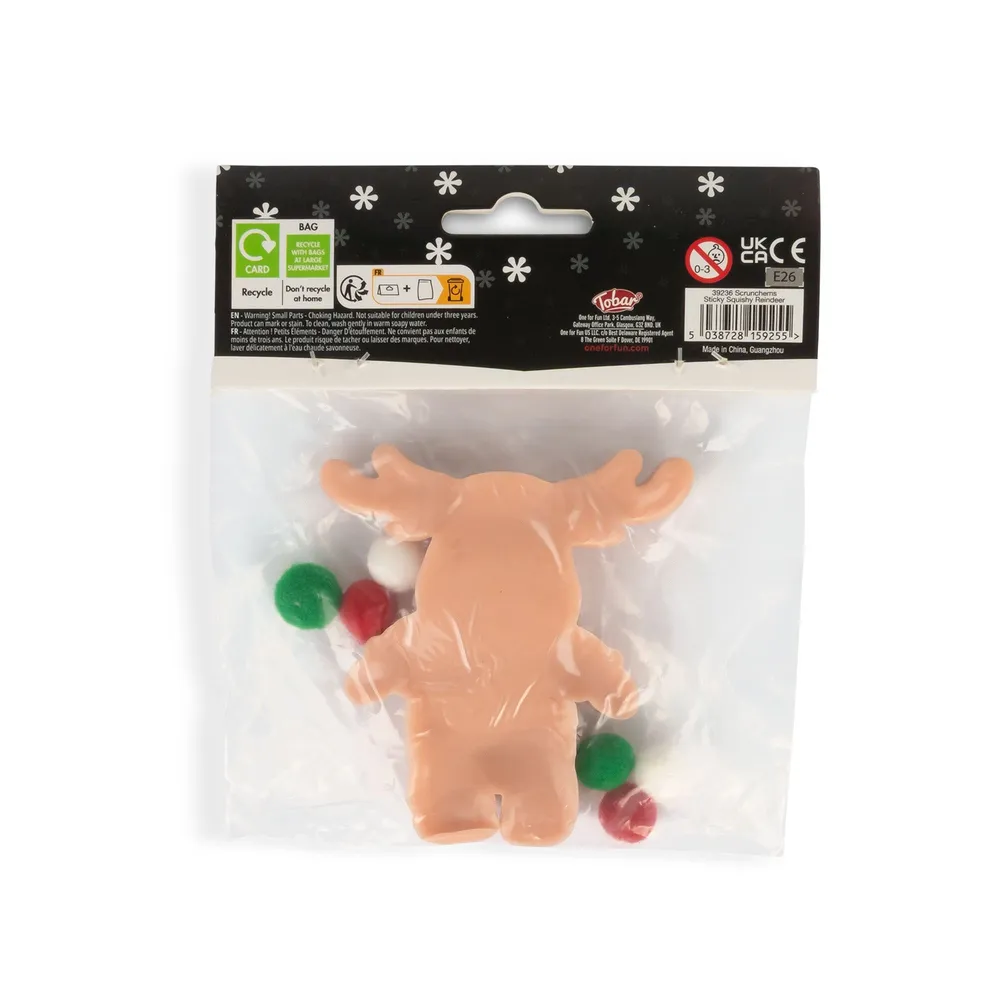 Scrunchems Sticky Squishy Reindeer Fidget Toy — photo 3