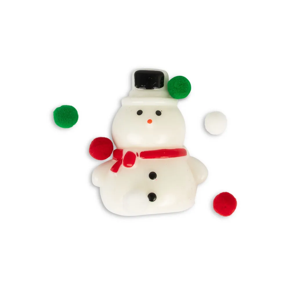 Scrunchems Sticky Squishy Snowman Fidget Toy — photo 5