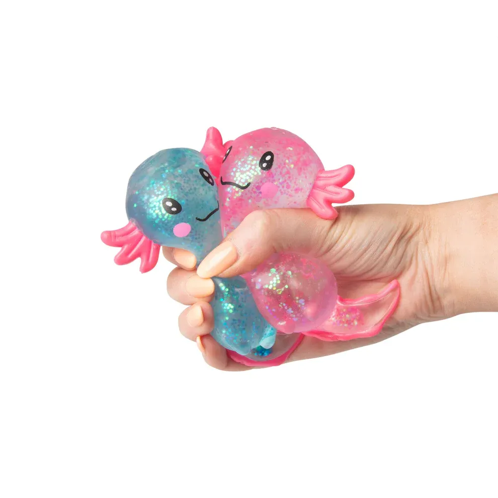 Scrunchems Sugar Axolotl Squishy Fidget Toy — photo 5
