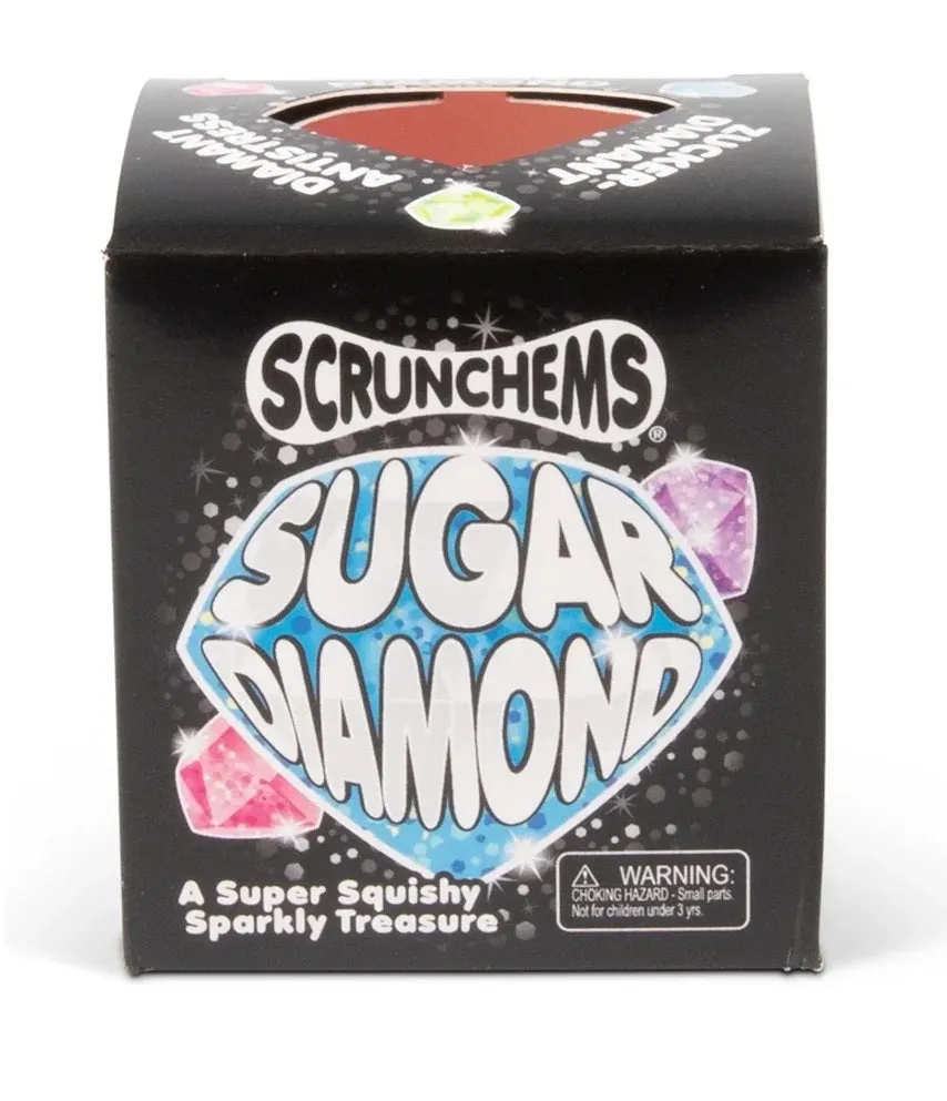 Scrunchems Sugar Diamonds Squishy Fidget Toy