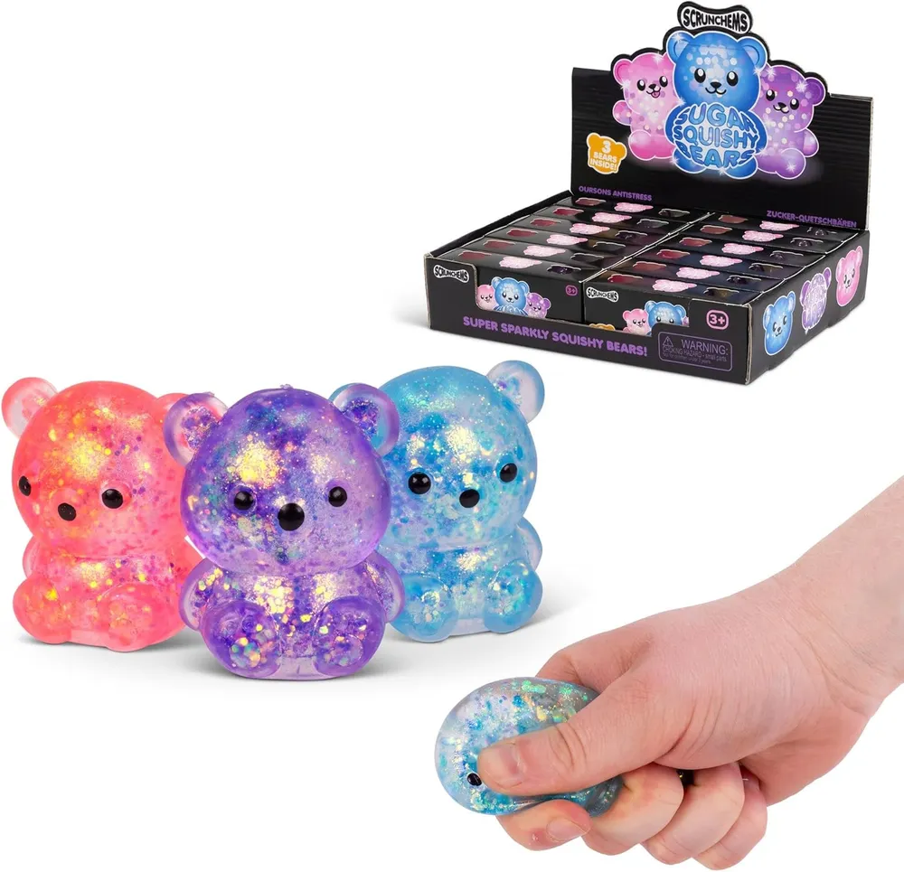 Scrunchems Sugar Diddy Bears Squishy Fidget Toy — photo 2