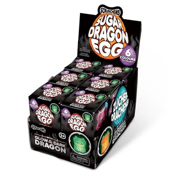 Scrunchems Sugar Dragon Egg Squishy Fidget Toy — photo 3